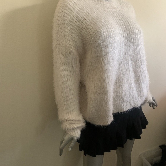 A.n.a. A New Approach Women Ivory Pullover Sweater Petite XL NWT Lose Fit Baggy - Picture 10 of 10